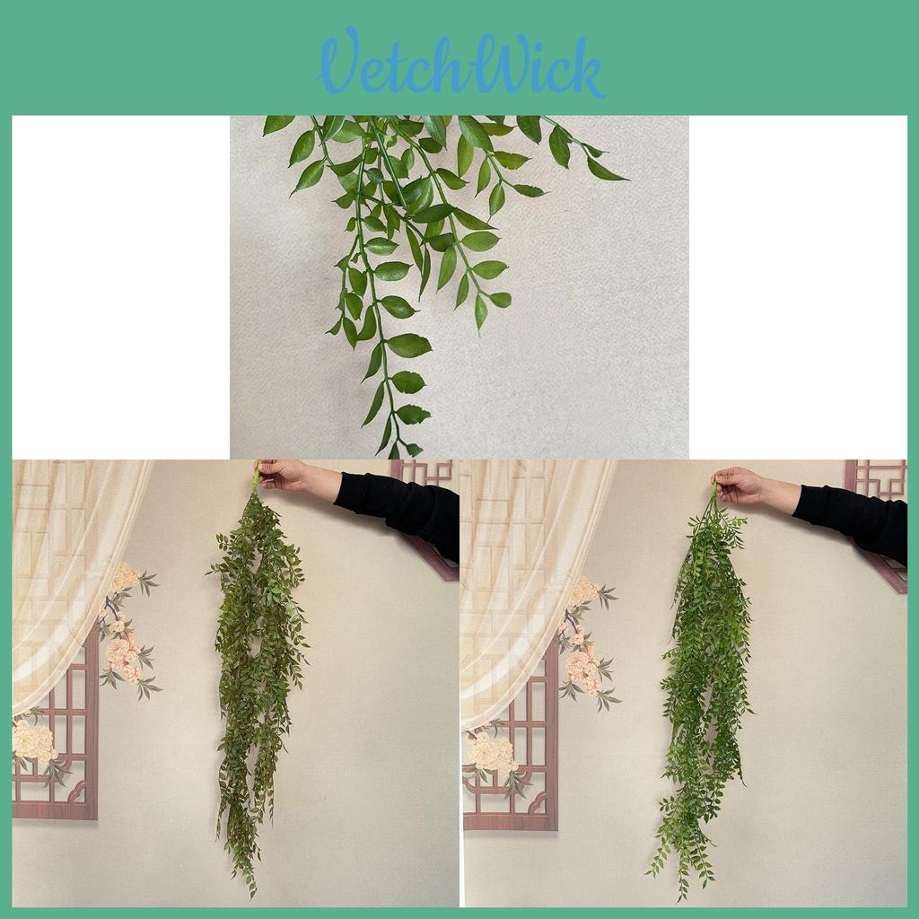 Artificial Greenery Wall Hanging Plant With Realistic Foliage For Home Decor And Events