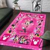 1pc Minnie Mouse Rug Anti Slip, Non Shedding, Ideal for Living, Bedroom & Laundry Handcrafted Home Decor