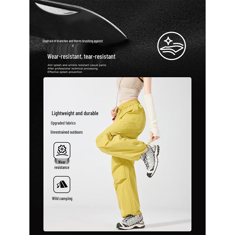 Tucano Women's Loose Fit Summer Outdoor Cargo Pants
