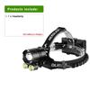 Super High Power XHP360 Headlamp Powerful Fishing COB Head Flashlight Super Bright Zoom LED Headlight USB Rechargeable Lantern