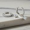 Moissanite Earrings Wrap Diamond 5-Piece BME015