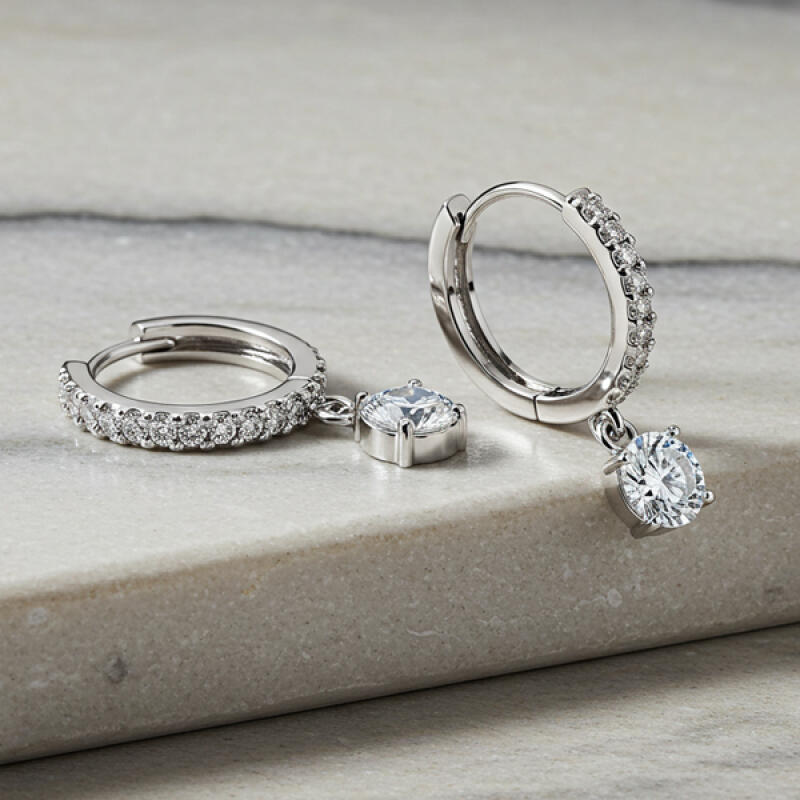 

Moissanite Earrings Wrap Diamond 5-Piece BME015 BME015