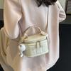 Versatile Box Bag New Popular Bag Women's Handheld Textured Messenger Small Square Bag