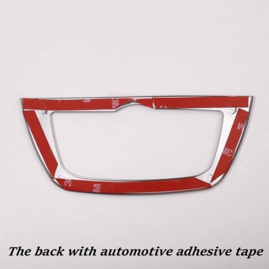 Silver Headlight Switch Cover Trim Fit for BMW 5 Series G30 G31 2017-