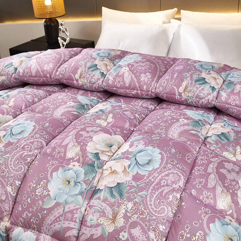 Pure Cotton Chenille Printed Quilt - Seasonal Comfort Collection