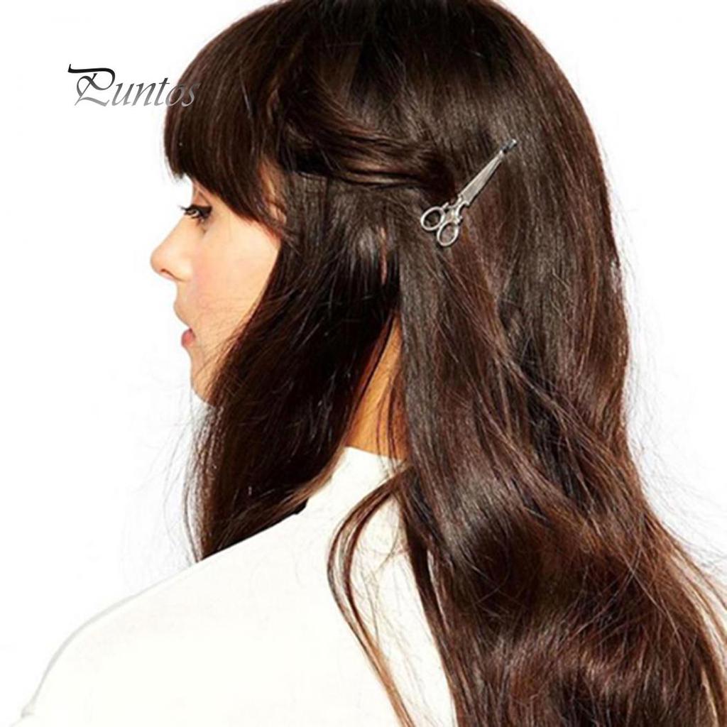 Fashionable 1 Pc Delicate Women Girl Creative Scissors Hair Clip Hairpin Bobby Pin Accessory