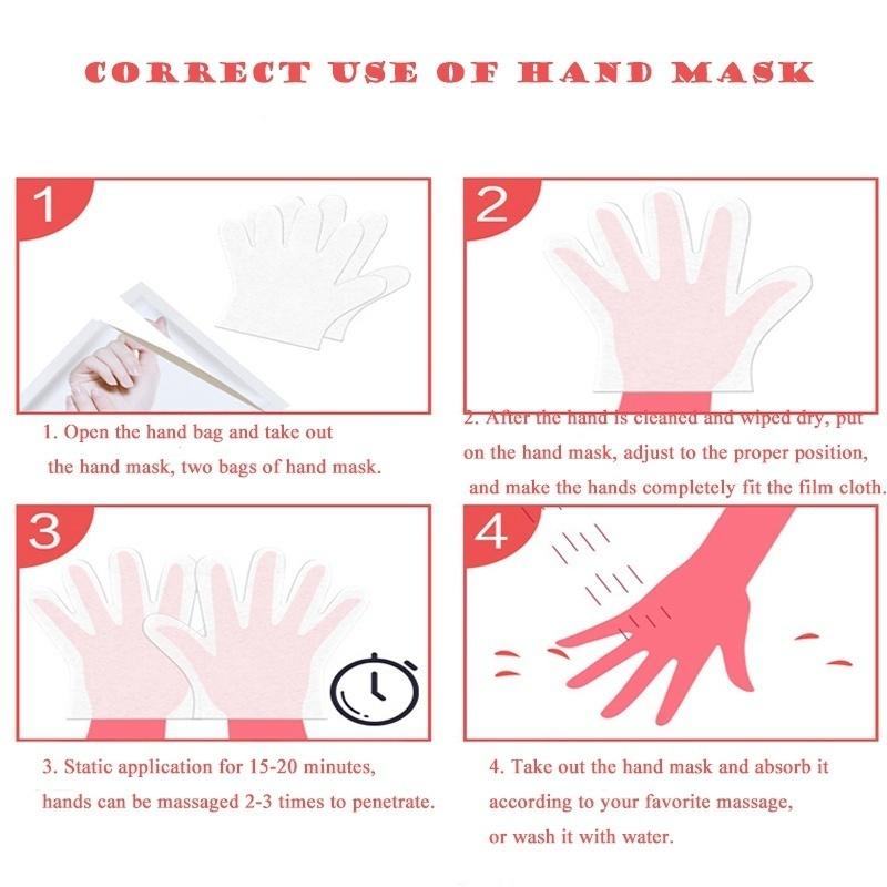 Moisturizing Hand Mask Hands Skin Care Anti Drying Anti Desquamation Hands Care Essence