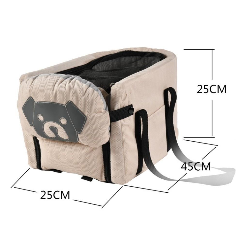 Hot Cute Pet Car Luggage Large Capacity Multifunction Pet Car Safety Seat Convenient Dog Car Backpack Outdoor Travel