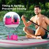 Kayak Drink Holder Universal Waterproof Phone Cup Holder for Paddle Board, Surfboard & Boat, Adjustable Can Beer Bottle Caddy with Mount