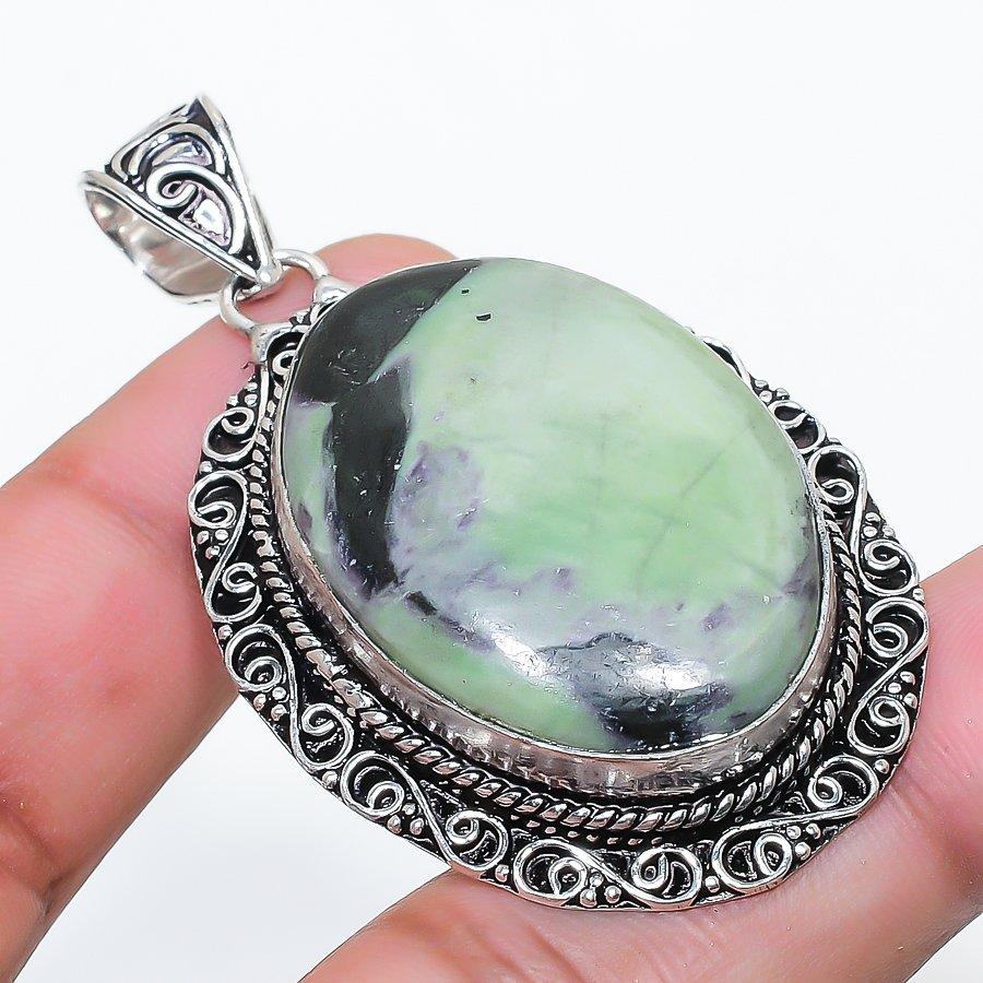 Natural Kammererite Gemastone 925 Sterling Silver Jewelry Pendant 2.29 AP-14447