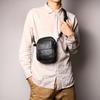 Genuine Leather Men'S Bag Simple Men'S Shoulder Bag Large Capacity Oily Leather Oblique Span Bag First Layer Cowhide Mobile Phone Bag