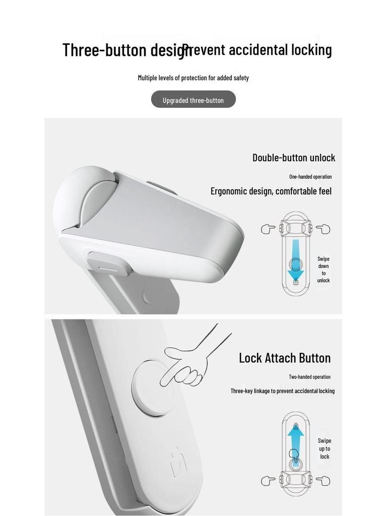 Zhao Zhiqian Anti-Theft Child-Proof Door Handle Lock