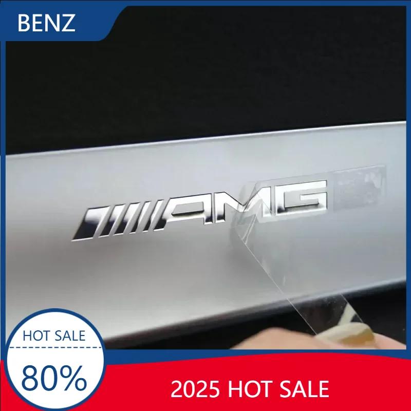 Heiß 2025 Für AMG W124 Metallemblem Auto Dekor Aufkleber Auto Scheibenwischer Aufkleber Für Mercedes Benz AMG W212 W204 W211W168 W213 W20