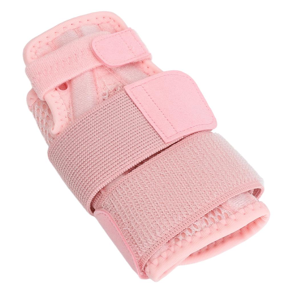 Thumb Splint Wrist Brace Thumb Wrist Stabilizer Splint Compression Support Wrap Brace Universal for Right Left Hand Pink