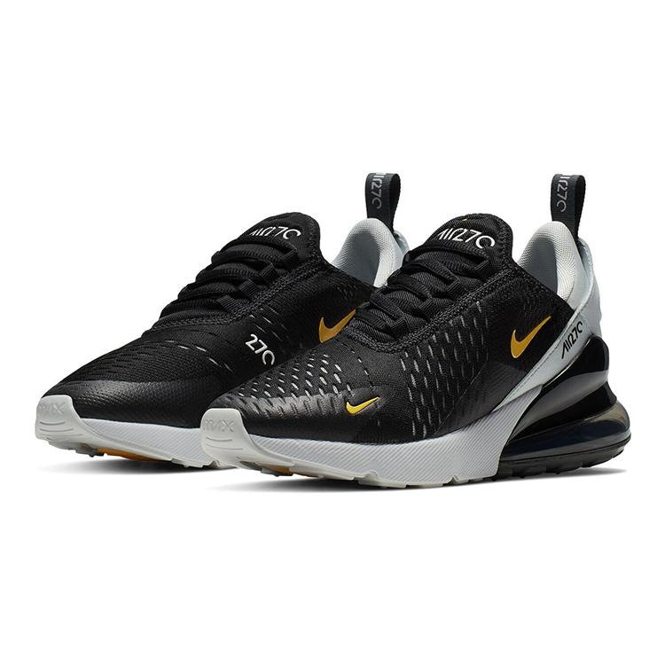 New Nike Air Max 270 Anthracite Pure Platinum GS 943345-016