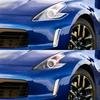 For Nissan 370Z 2009-2020 High-Gloss Smoke Black Pre-Cut TPU Headlight Protection Film PPF Kit Anti-Scratch Vinyl Wrap Cover