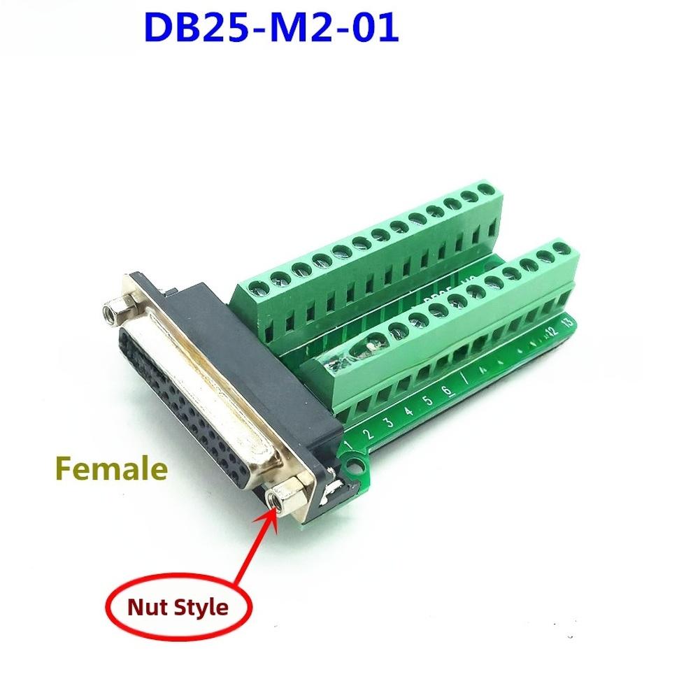 

Terminal Block Adapter with DB25 Female Connector 25 Pin Signal for Wide Terminal Spacing and Easy Installation China Mainland