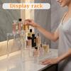 Transparent Cologne Storage Rack, Perfume Display Rack, Suitable Table Top, Dresser, Wardrobe, Cabinet