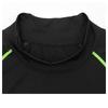 Men's Quick-Dry High Neck Long Sleeve Gym Shirt