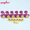 Guyker Vintage Style Locking Tuning Machines 6R Set For Right-Handed Guitar - Dopamine Color St Tl