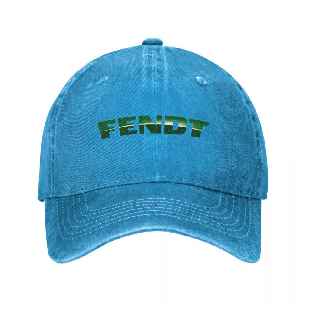 2026 Fendt Farming Baseball Cap For Men Women Distressed Denim Washed Sun Cap Tractor Agriculture All Seasons Adjustable Hats Ca