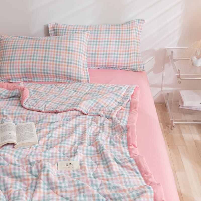 2024 High quality Japanese spring and summer air conditioning quilt single summer quilt summer cooler quilt multicolor