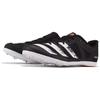 adidas Distancestar Fashion Cushioning Slip Resistant Abrasion Resistant Low Top Running Shoes Women's Black White FW4872