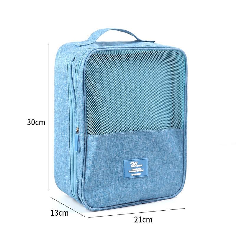 Wodoodporne pudełko na buty podróżne Przenośna torba wykończeniowa do przechowywania butów z suchą i mokrą separacją