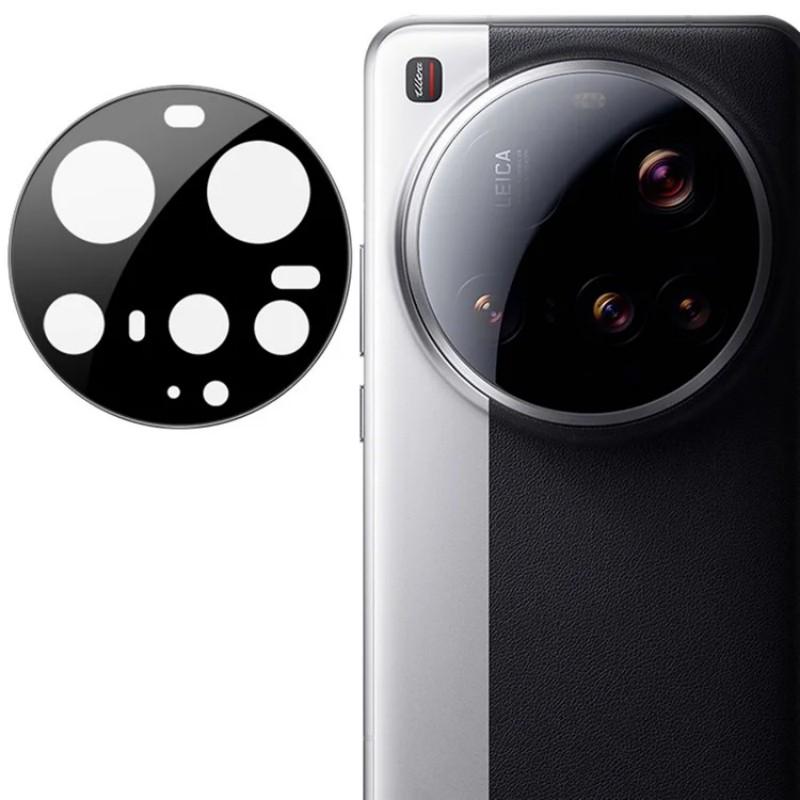 For Xiaomi 15 Ultra Camera Lens Protector WANLONFENG HD Full Black Silk Printed Lens Film