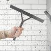 Black hanging window squeegee