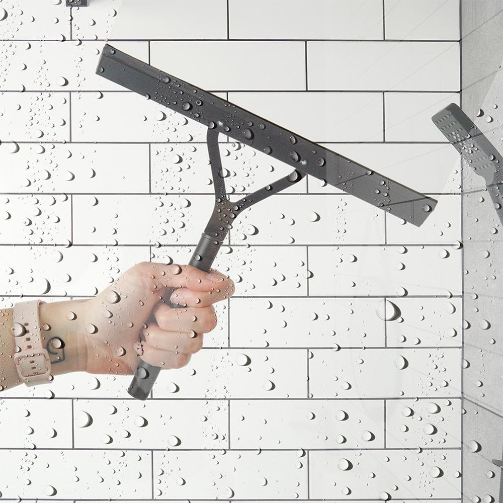 Black hanging window squeegee