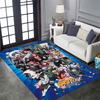 A beautifully designed rug featuring members of the Akatsuki organization from Naruto, suitable for use as a non-slip mat in 003