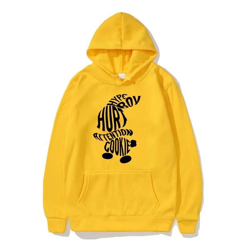 

Корейские новые джинсы с капюшоном с милыми кроликами унисекс WoUnisex Повседневная модная толстовка с длинными рукавами Y2k Kpop Kawaii Одежда Толстовки Пуловер 3XL