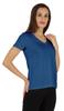 Inkmeso Womens Short Sleeve V-Neck Shirts Casual Regular Fit Tee T-Shirt Basic