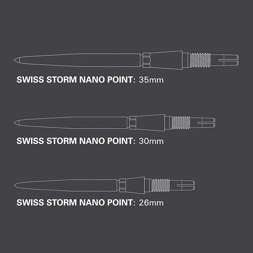 Target Swiss Storm Nano Point Silver 30mm 340081