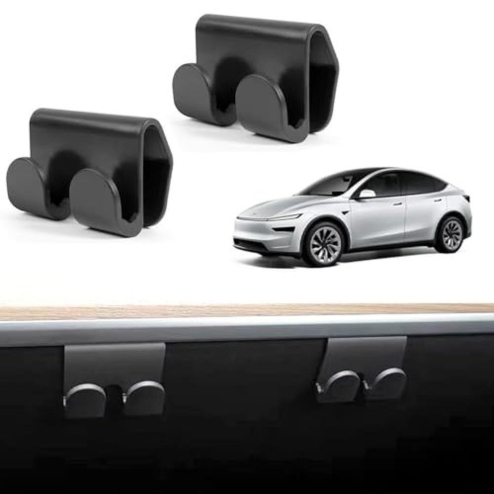ABS Glove Box Hooks Non-Slip Storage Rack Clip Durable Bag Hooks for Tesla Model 3 Model Y Car