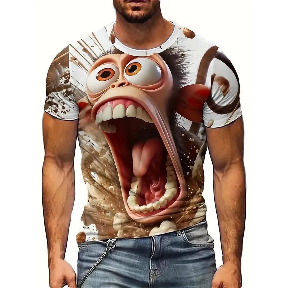Stylish Simple Men's Top Short-sleeved Casual Versatile Comfortable T-Shirts Men’s