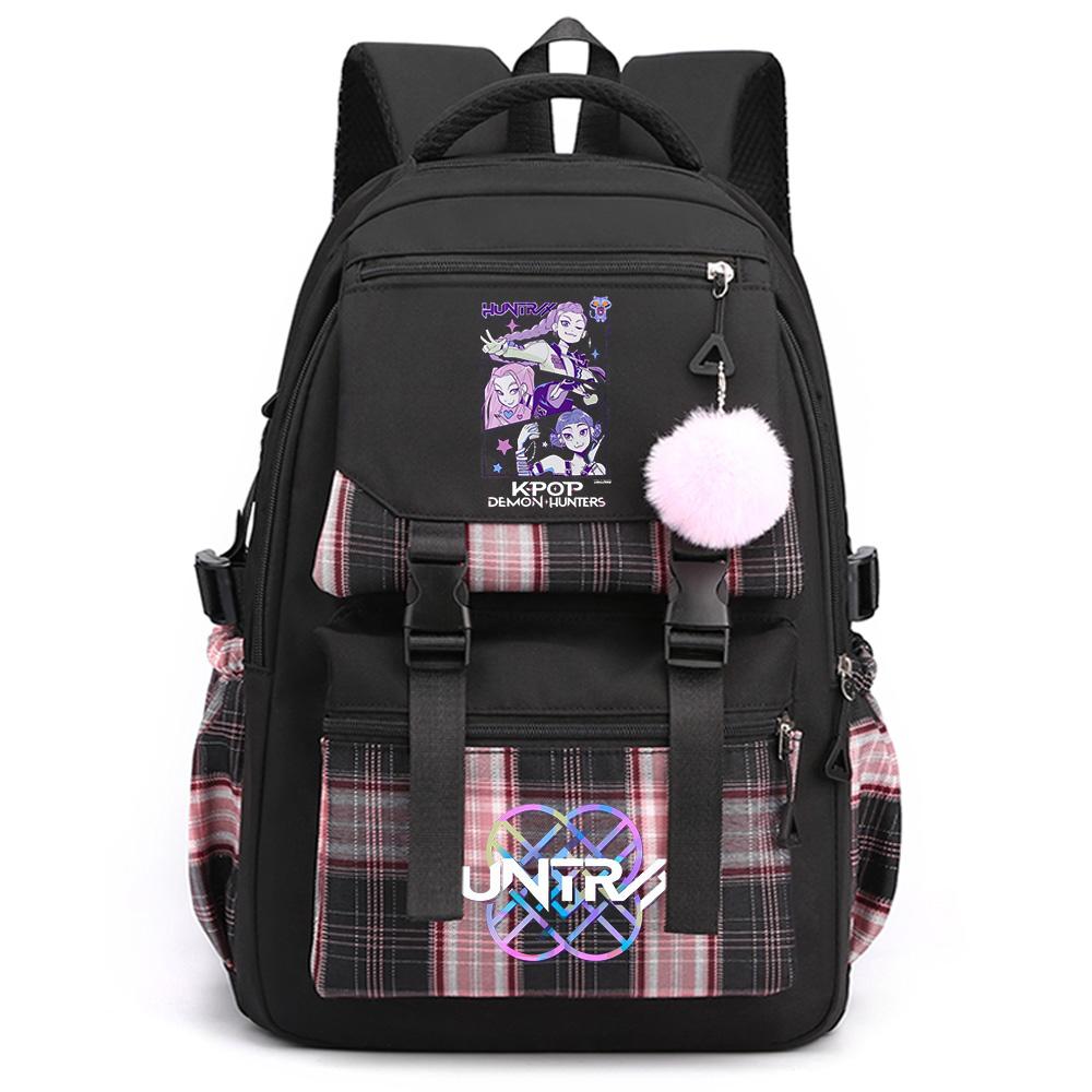 Anime Cute Cartoon K-Pop Printed Large Capacity Backpack for Teenger Student Girl Boy Schoolbag Bookbag Kid Gift Women Waterproof Travel Bag Mochila
