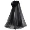 Halloween, the Ghost Plays the Hooded Cape, the Reaper Witch Mesh Long Cape Ball Costume