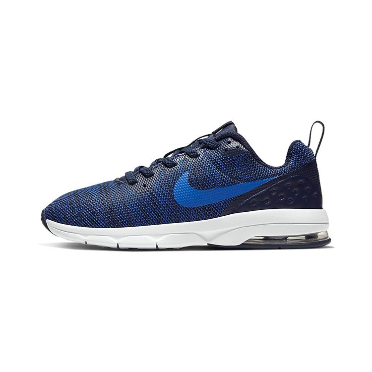 

Nike Air Max Motion Cushioning Low top Kids Lifestyle Shoes Black Blue Children Aged 3 7 Years Old 917653-404 28