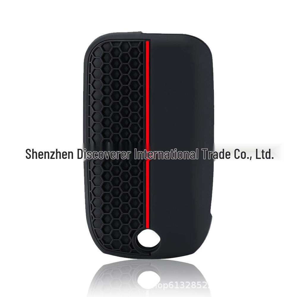3-Button Honeycomb Pattern Silicone Key Cover for MG GS, MG5, MG7, Ruixing, Roewe 350