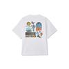 T Shirts Men's White Crew Neck Moderate Straight Fit 10024728-A02