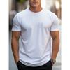 Men's  summer loose fit large Los Angeles Graphic printed slim fit casual sports round neck short sleeved T-shirt top