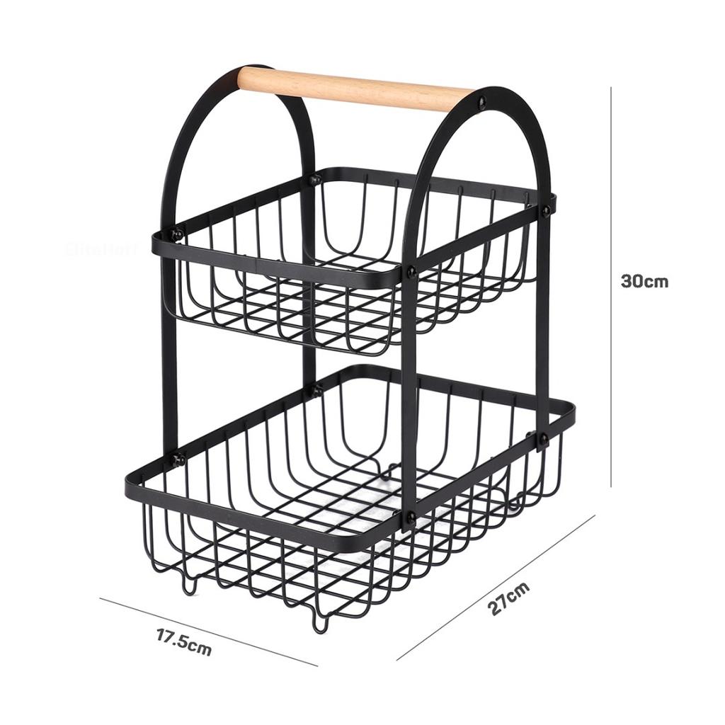 TIERED FRUIT AND SPICE BASKET LOFT E-8104