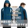 [TopKylin] Men's Waterproof Rain Suit, Breathable Windproof Jacket & Pants Set for Golf, Outdoor, Cycling, Fishing, Work, Commuting, Size 2XL