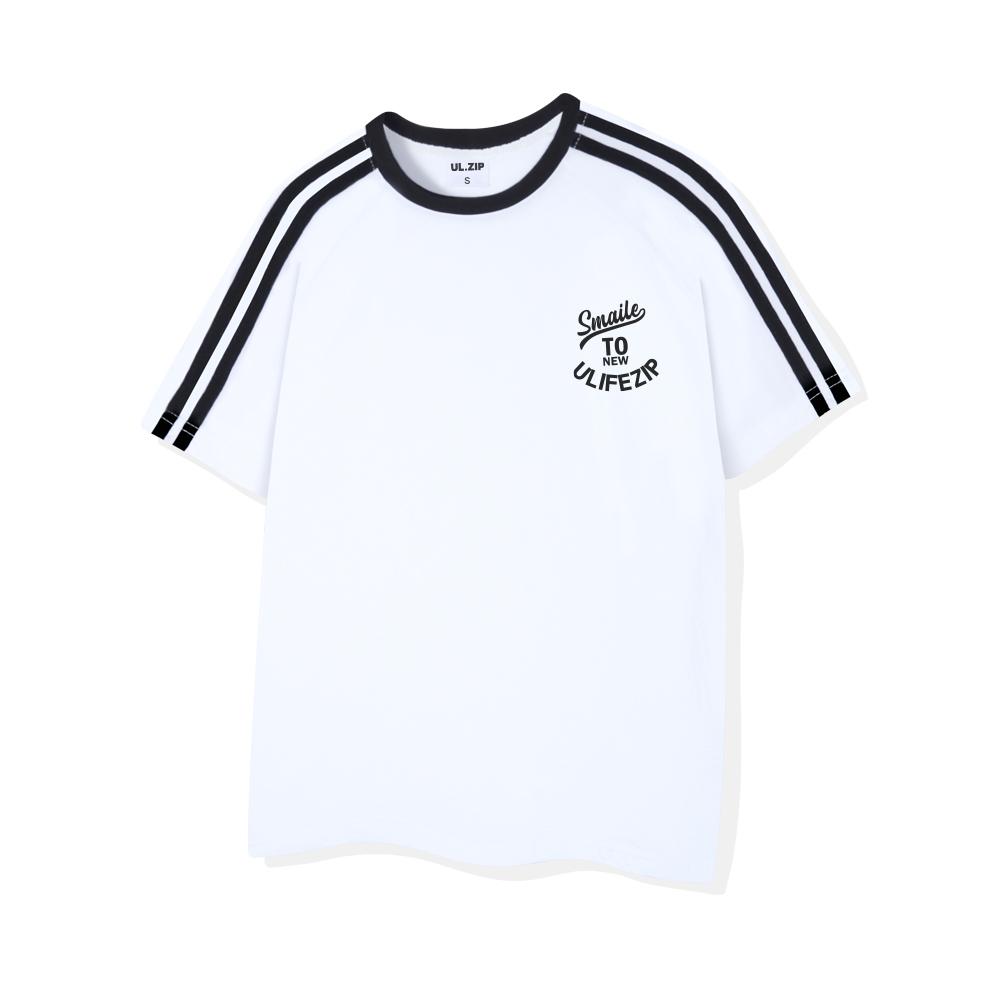 ULIFEZIP Newmile Women'S Oversized Track Short Sleeve Tee 4 Colors [Ulze_2603]