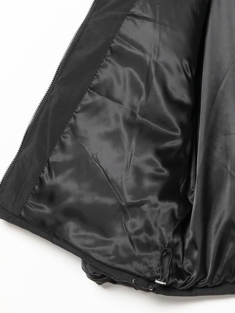 Ray Beams Damen Stehkragen Steppblouson, Schwarz 1