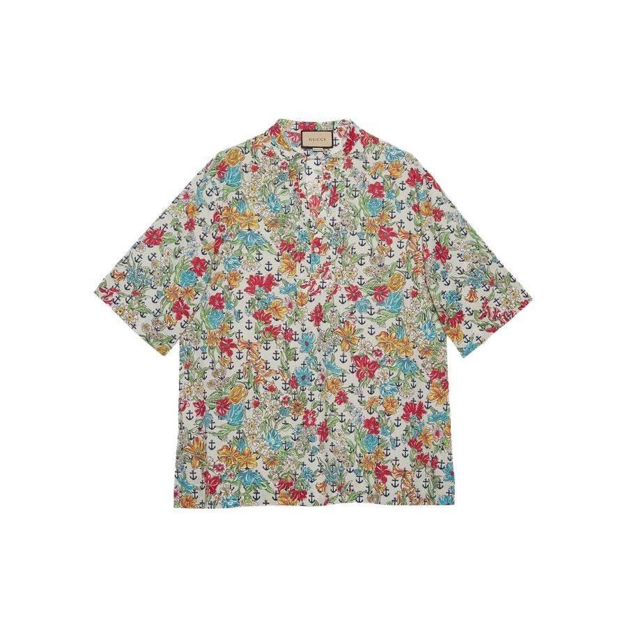 Gucci Shirts Men's Multicolor Moderate 747040-ZANLU-9750