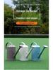 Long-Spout Plastic Watering Can, Imitation Tinplate, for Flowers, Plants, and Vegetables