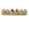 Gold-Plated Hip Hop Grillz - Twill Style